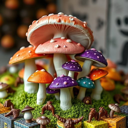Psilocybin Magic Mushroom Chocolates Display