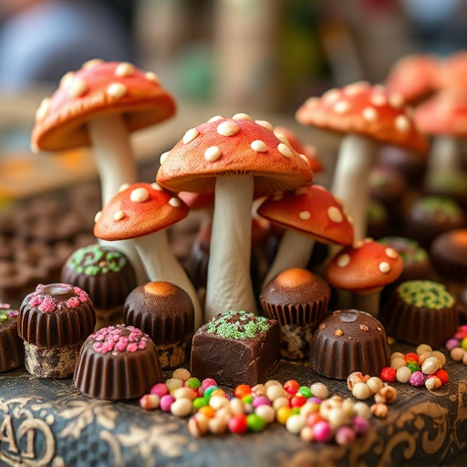Psilocybin Magic Mushroom Chocolates Display