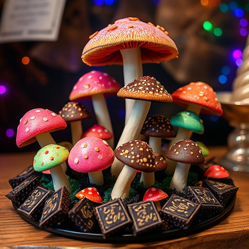 Psilocybin Magic Mushroom Chocolates Display