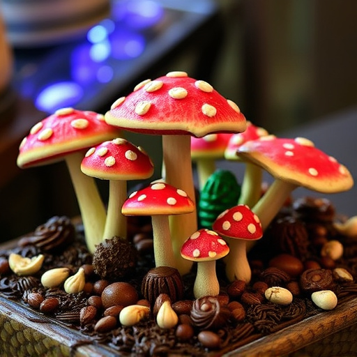 Psilocybin Magic Mushroom Chocolates Display