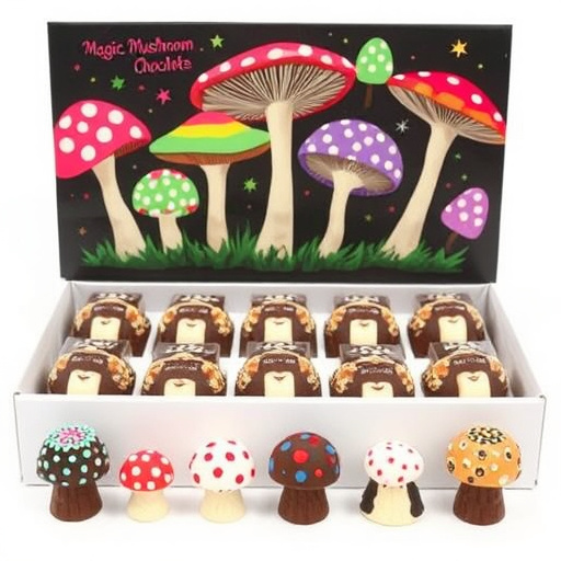 Psilocybin Magic Mushroom Chocolates Display