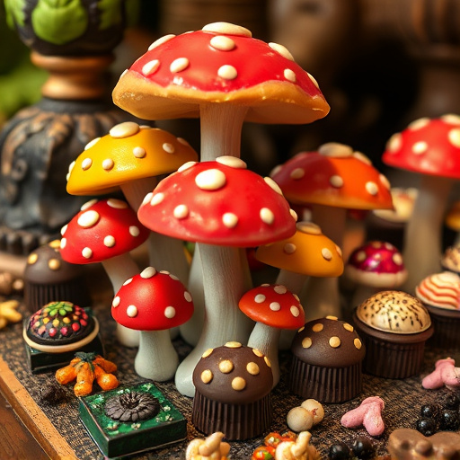 Psilocybin Magic Mushroom Chocolates Display
