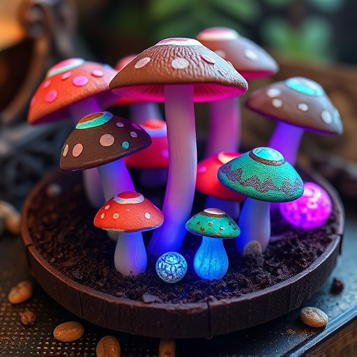 Psilocybin Magic Mushroom Chocolates Display