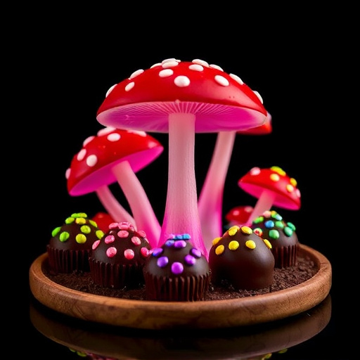 Psilocybin Magic Mushroom Chocolates Display