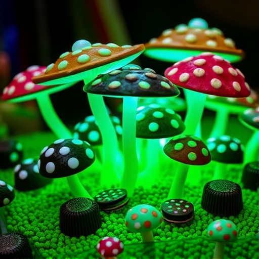 Psilocybin Magic Mushroom Chocolates Display