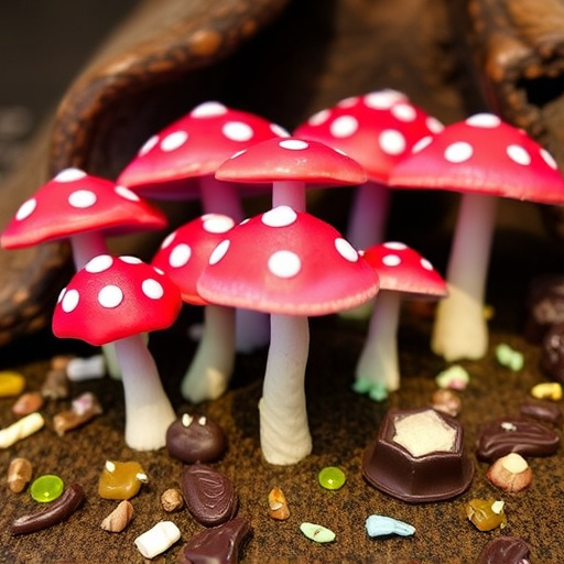 Psilocybin Magic Mushroom Chocolates Display