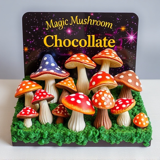 Psilocybin Magic Mushroom Chocolates Display