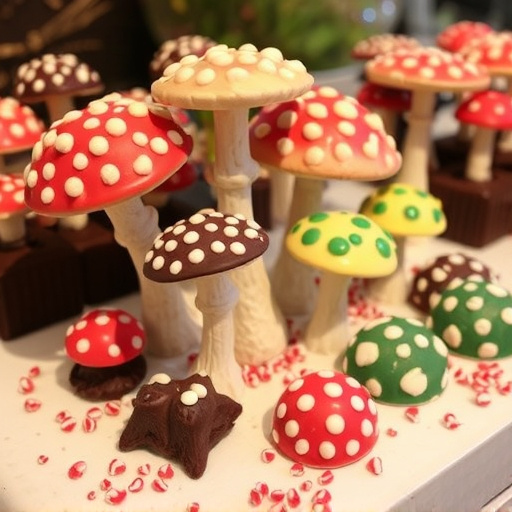 Psilocybin Magic Mushroom Chocolates Display