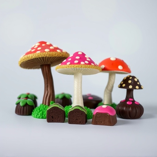 Psilocybin Magic Mushroom Chocolates Display