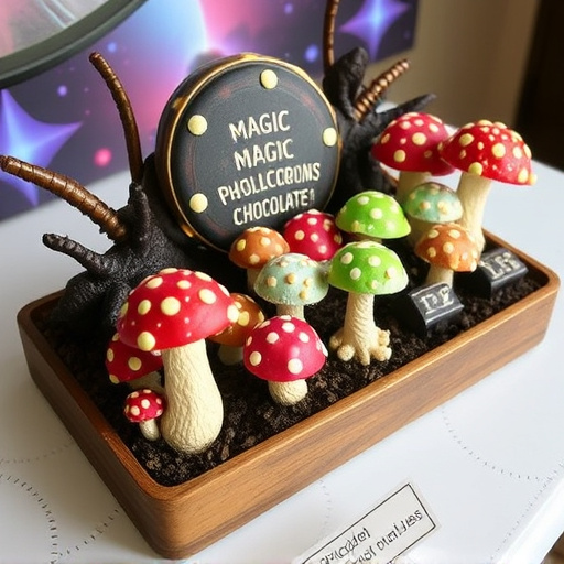 Psilocybin Magic Mushroom Chocolates Display