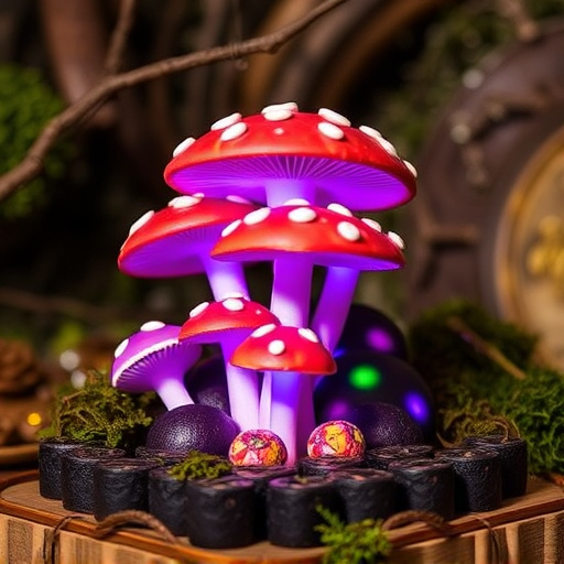 Psilocybin Magic Mushroom Chocolates Display
