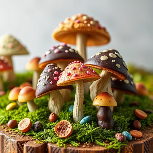 Psilocybin Magic Mushroom Chocolates Display