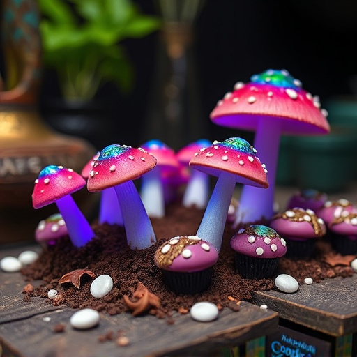 Psilocybin Magic Mushroom Chocolates Display