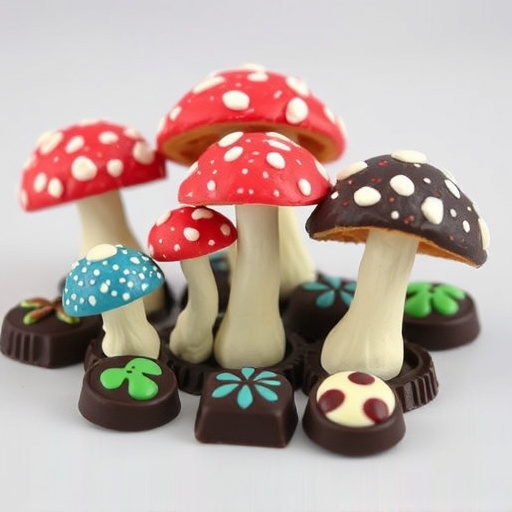 Psilocybin Magic Mushroom Chocolates Display
