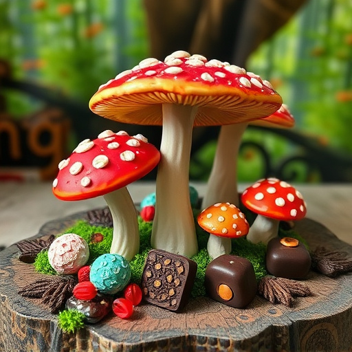 Psilocybin Magic Mushroom Chocolates Display