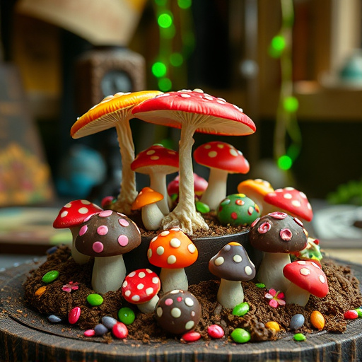 Psilocybin Magic Mushroom Chocolates Display