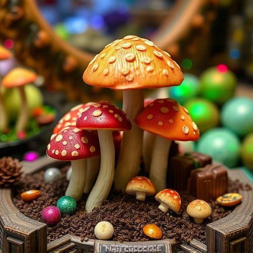 Psilocybin Magic Mushroom Chocolates Display