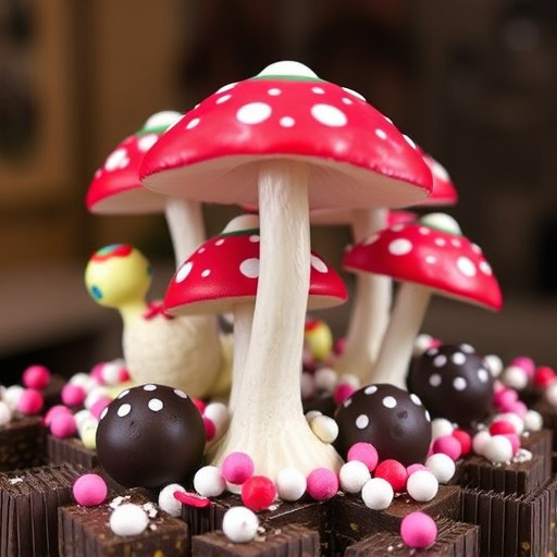 Psilocybin Magic Mushroom Chocolates Display