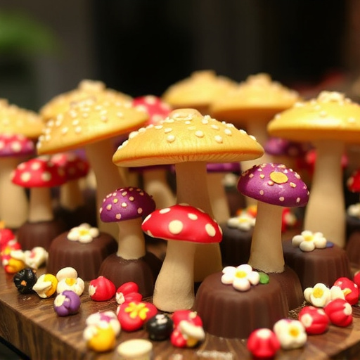 Psilocybin Magic Mushroom Chocolates Display