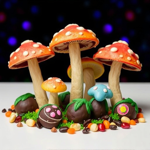 Psilocybin Magic Mushroom Chocolates Display