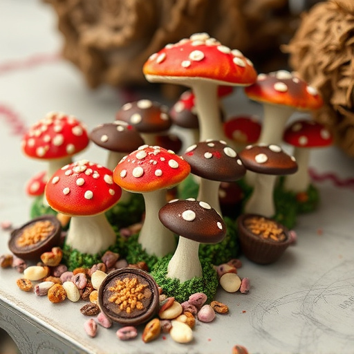 Psilocybin Magic Mushroom Chocolates Display