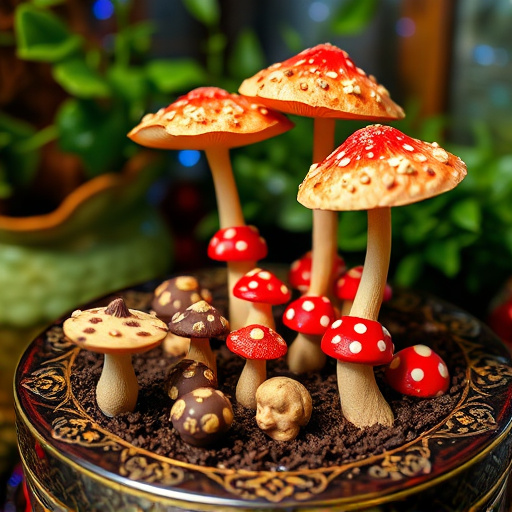 Psilocybin Magic Mushroom Chocolates Display
