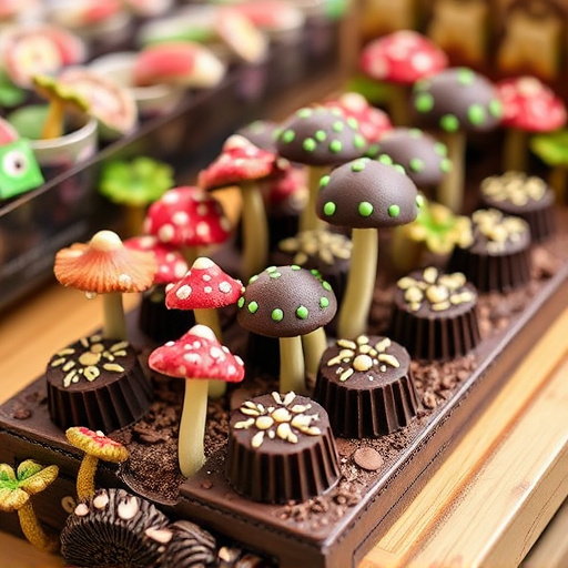 Psilocybin Magic Mushroom Chocolates Display