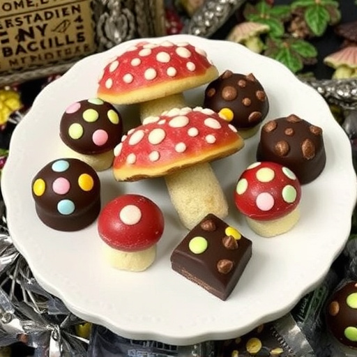 Psilocybin Magic Mushroom Chocolates Display