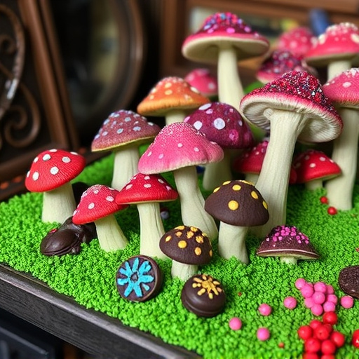Psilocybin Magic Mushroom Chocolates Display
