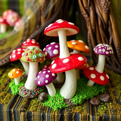 Psilocybin Magic Mushroom Chocolates Display