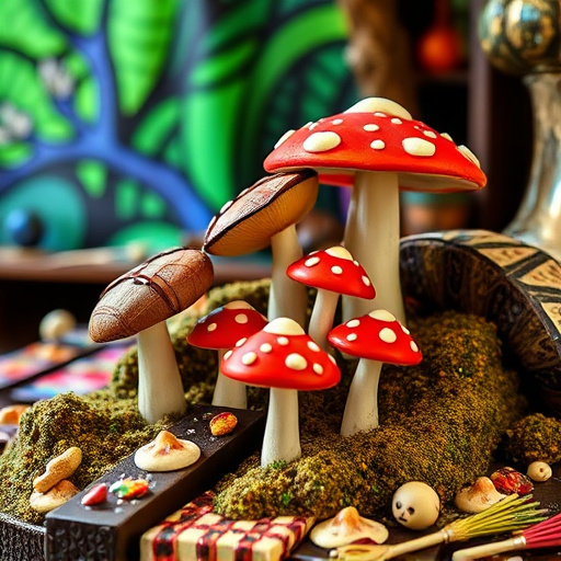 Psilocybin Magic Mushroom Chocolates Display