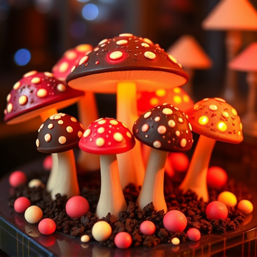 Psilocybin Magic Mushroom Chocolates Display