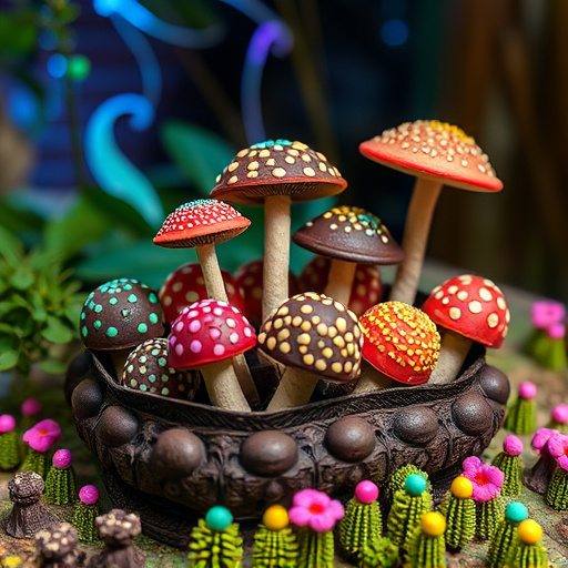 Psilocybin Magic Mushroom Chocolates Display