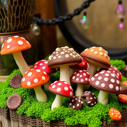 Psilocybin Magic Mushroom Chocolates Display
