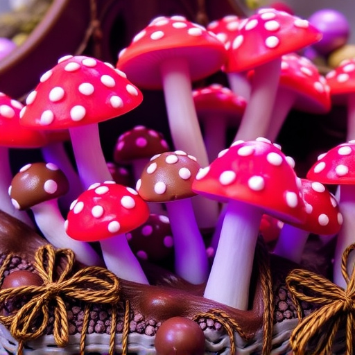 Psilocybin Magic Mushroom Chocolates Display