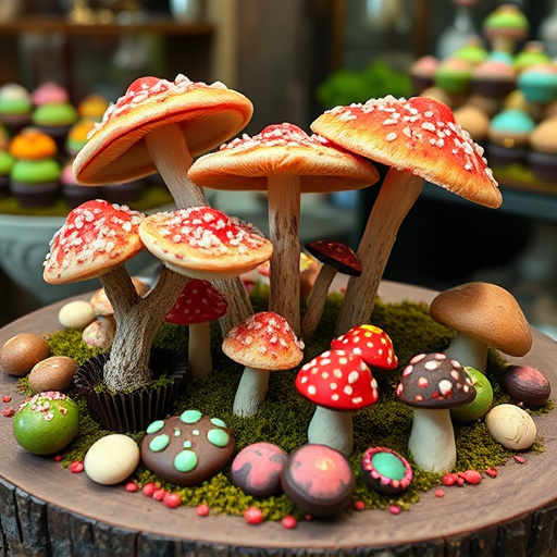 Psilocybin Magic Mushroom Chocolates Display