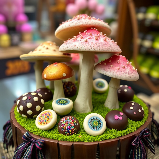 Psilocybin Magic Mushroom Chocolates Display