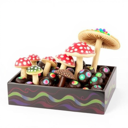 Psilocybin Magic Mushroom Chocolates Display