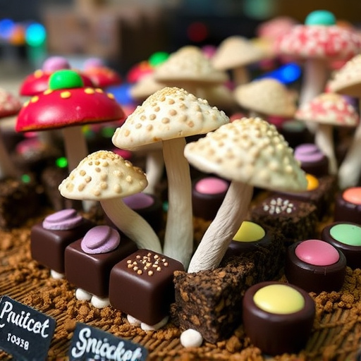 Psilocybin Magic Mushroom Chocolates Display