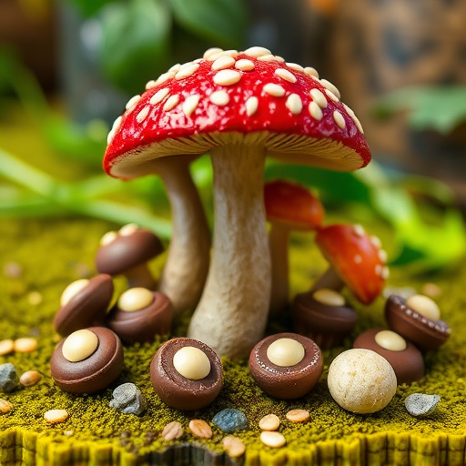 Psilocybin Magic Mushroom Chocolates Display