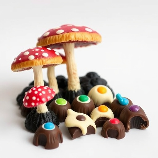 Psilocybin Magic Mushroom Chocolates Display