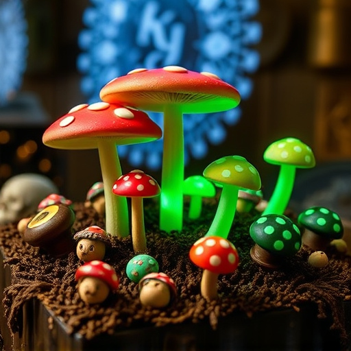 Psilocybin Magic Mushroom Chocolates Display