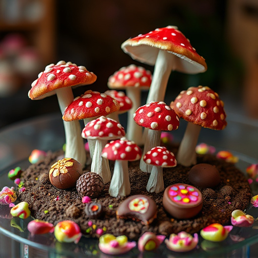 Psilocybin Magic Mushroom Chocolates Display
