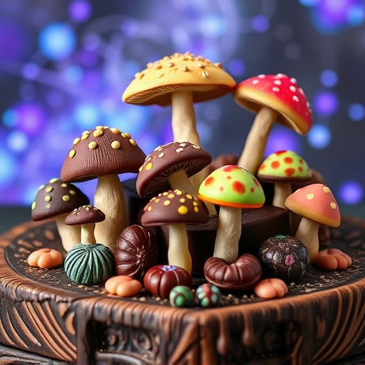 Psilocybin Magic Mushroom Chocolates Display