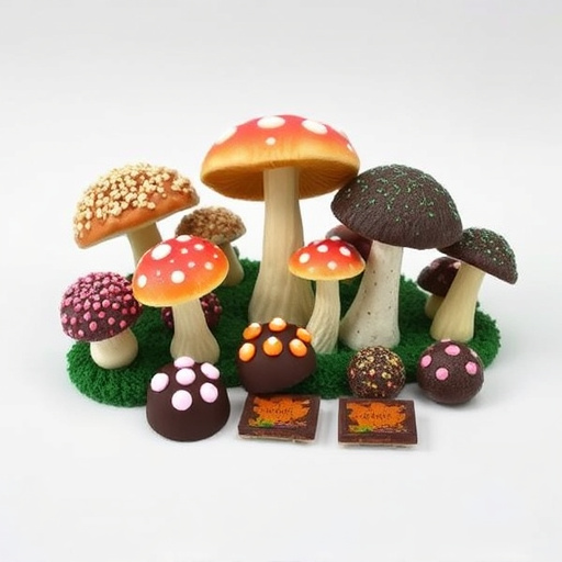 Psilocybin Magic Mushroom Chocolates Display