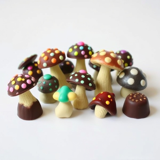 Psilocybin Magic Mushroom Chocolates Display