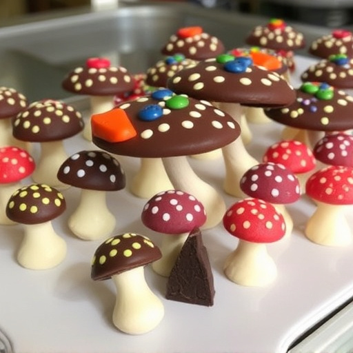 Psilocybin Magic Mushroom Chocolates Display