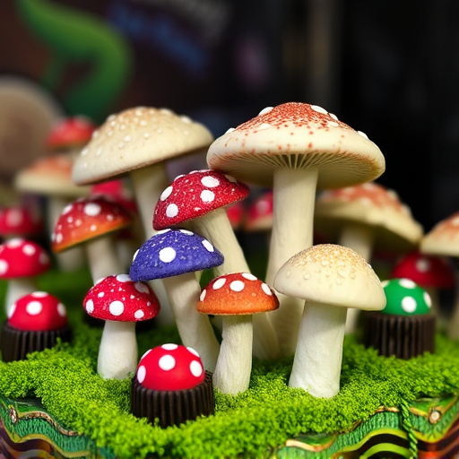 Psilocybin Magic Mushroom Chocolates Display