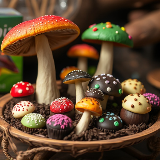 Psilocybin Magic Mushroom Chocolates Display