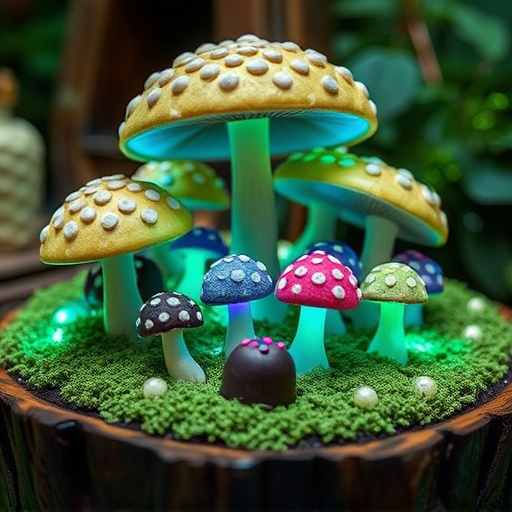 Psilocybin Magic Mushroom Chocolates Display